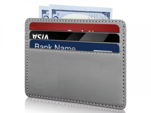 Premium Leather Card Holder – Personalize Your Everyday Carry Free Engraving - Image 3