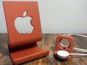 Phone and Apple Watch Docking Station – Minimalist Organizer for Desk Setup - Image 7