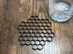5 Sous-Verres Nid d’Abeille | Design Géométrique - Image 4