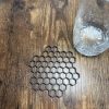 5 Sous-Verres Nid d’Abeille | Design Géométrique