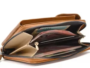 Leather Crossbody Shoulder Bag – Stylish & Spacious Purse - Image 4
