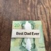 Looking for the perfect gift for him? This Stainless Steel Slim Money Clip with Leather offers a blend of modern style and practical function