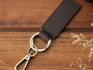 Custom-Leather-Valet-Keychain-Leather-Key-Holder-With-Belt-Loop-Clip-for-Keys-Genuine-Leather-Keychain-Luxury
