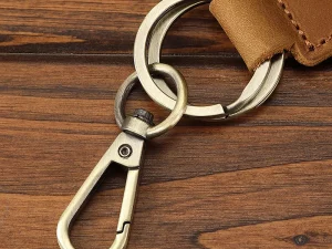 Personalized Leather Valet Keychain – Elegant & Durable - Image 6